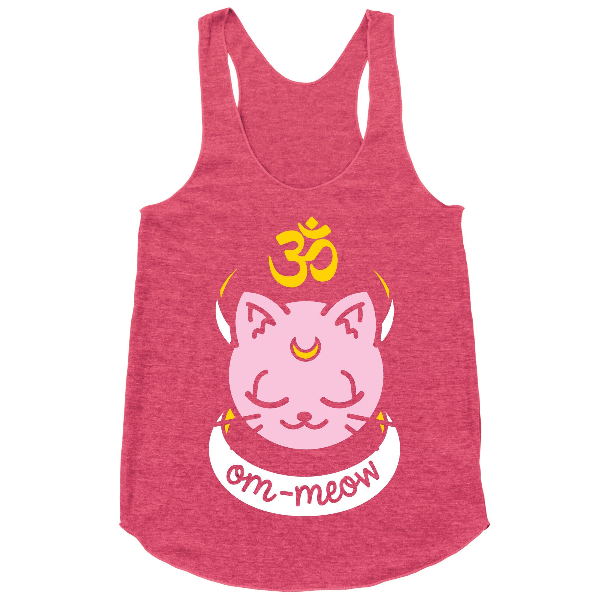 Om-Meow Racerback Tank